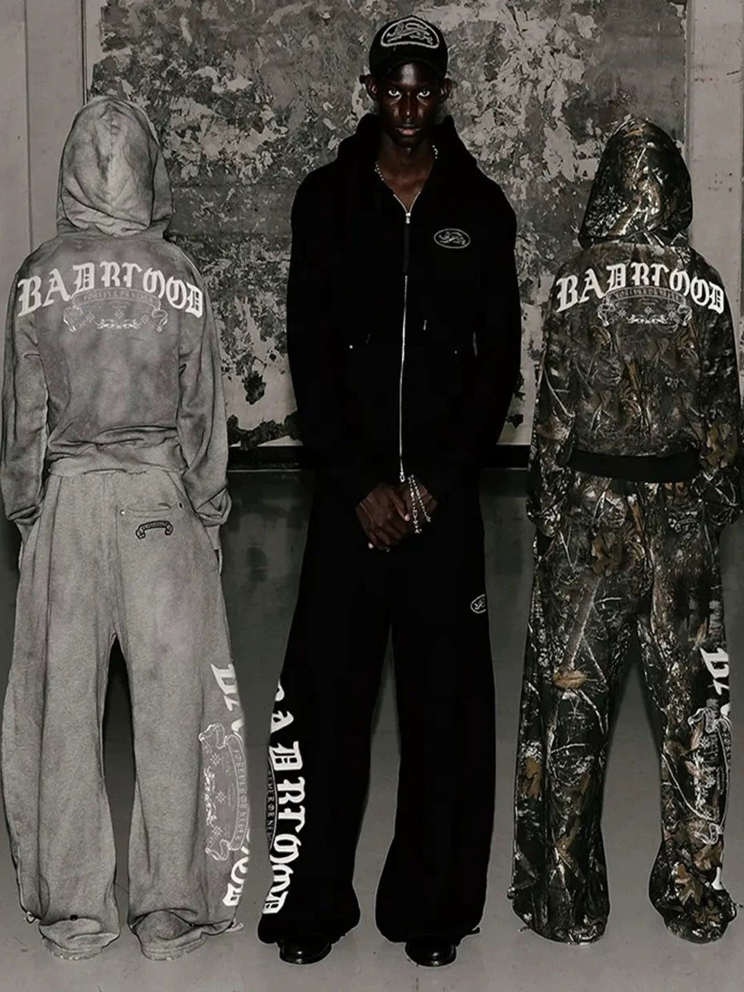 Badblood BCAC Big Logo Curved Sweatpants