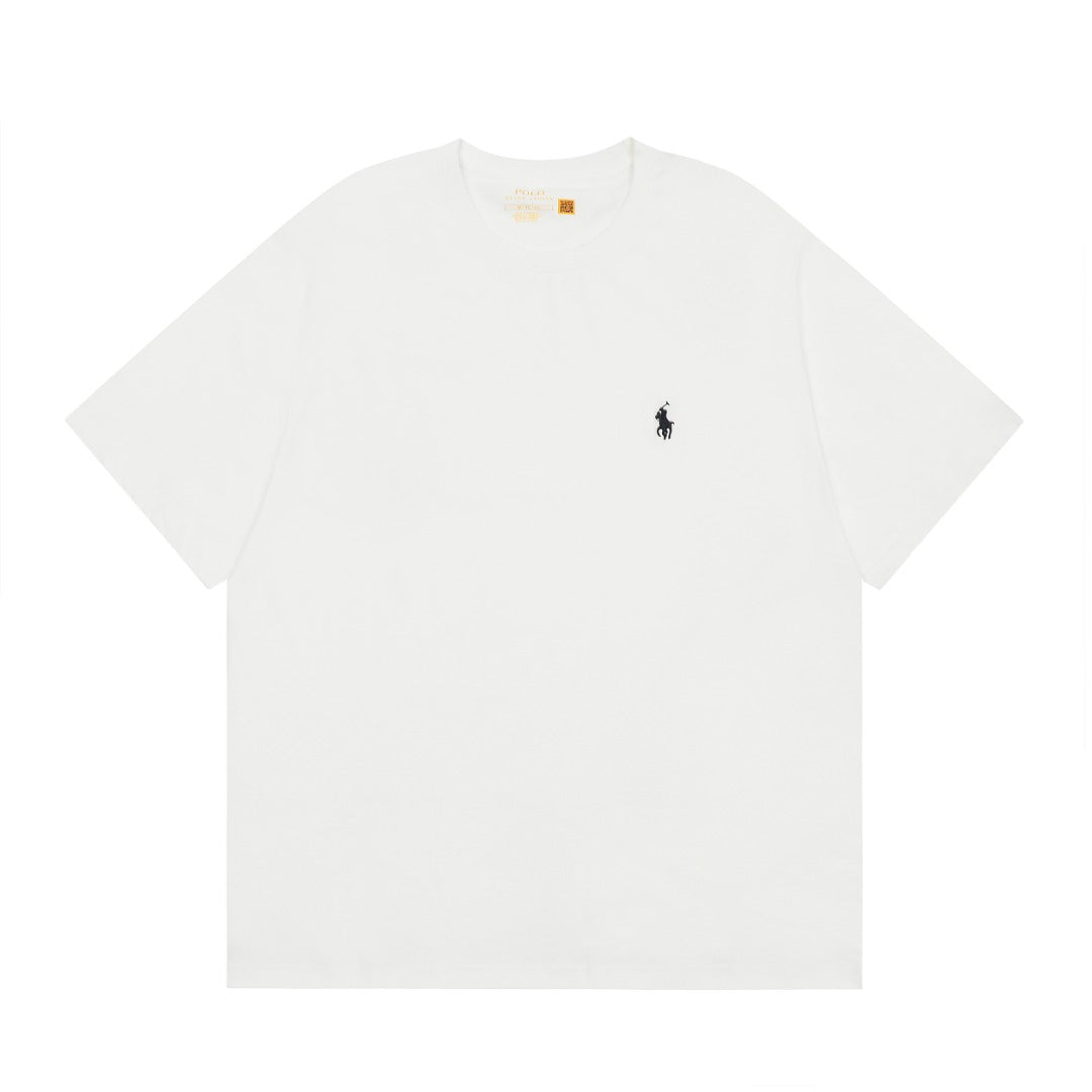 Polo Ralph Lauren Classic Crew Neck T-Shirt with Pony Embroidery(男女同款)