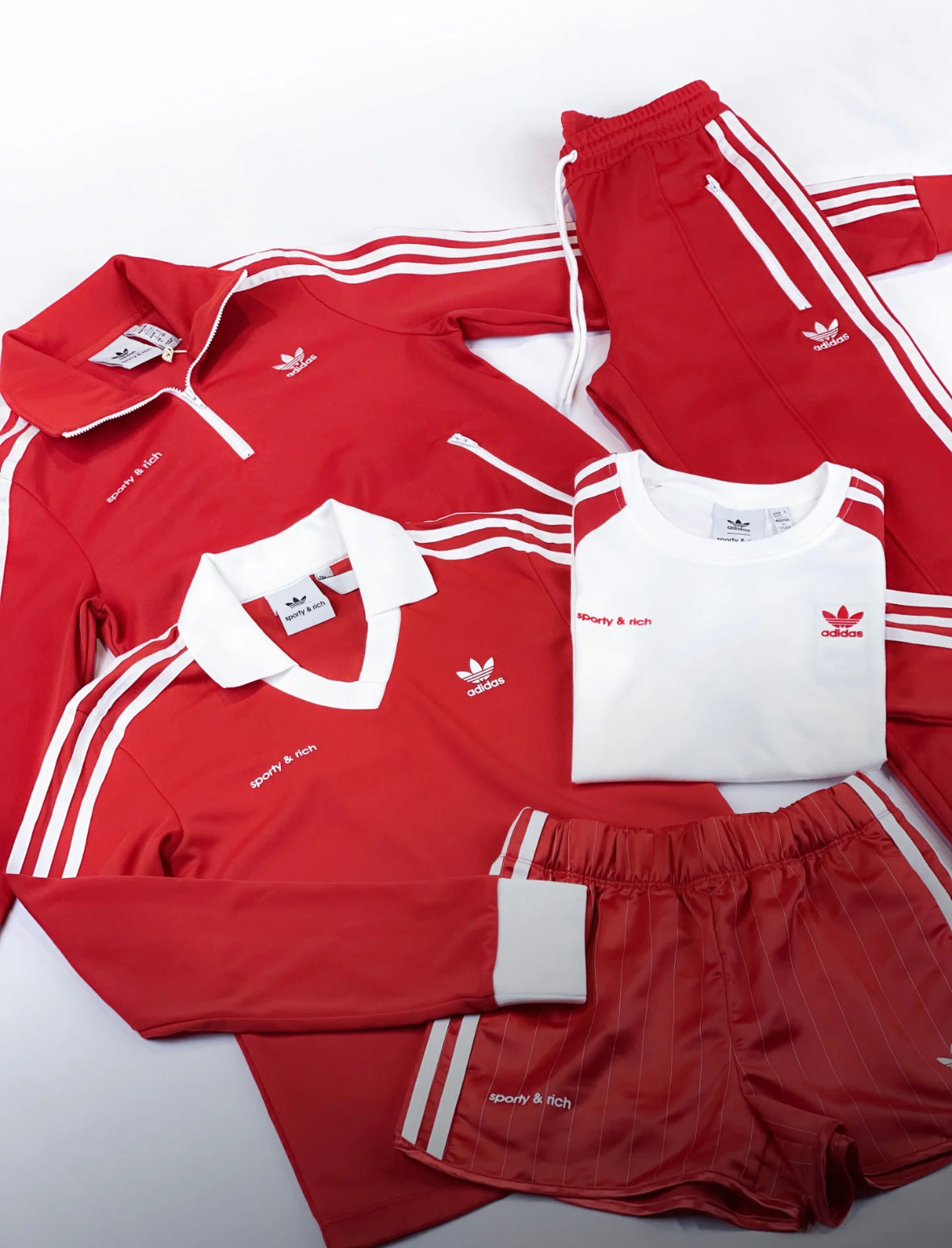 Adidas Long Tee - Red
