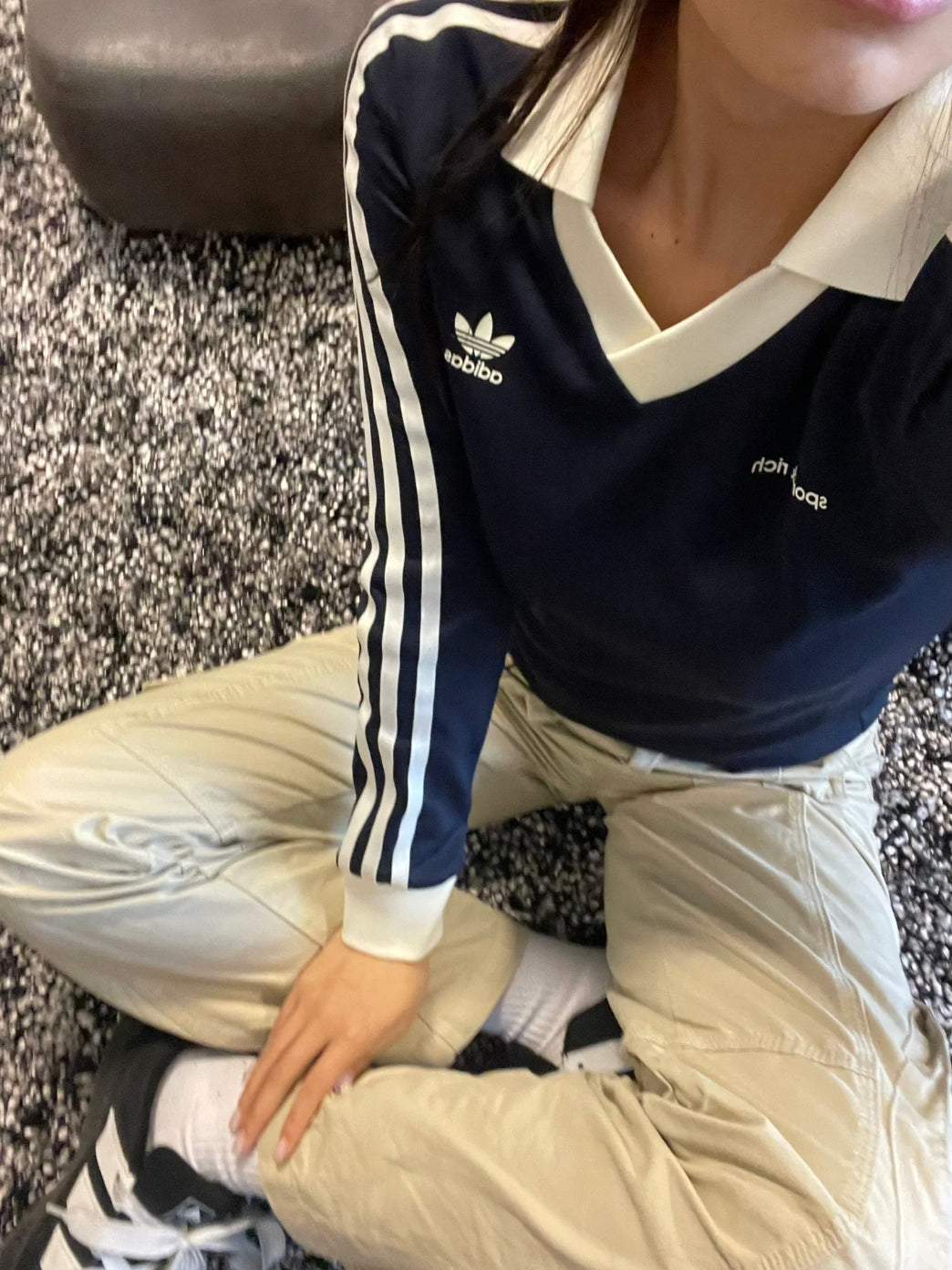 ADIDAS X SPORTY & RICH LONG SLEEVE SOCCER JERSEY