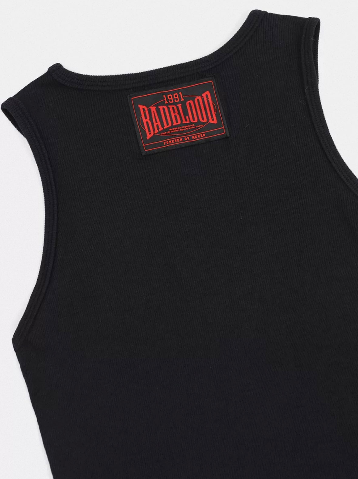 Badblood Mystic Tank Slim Fit - Red