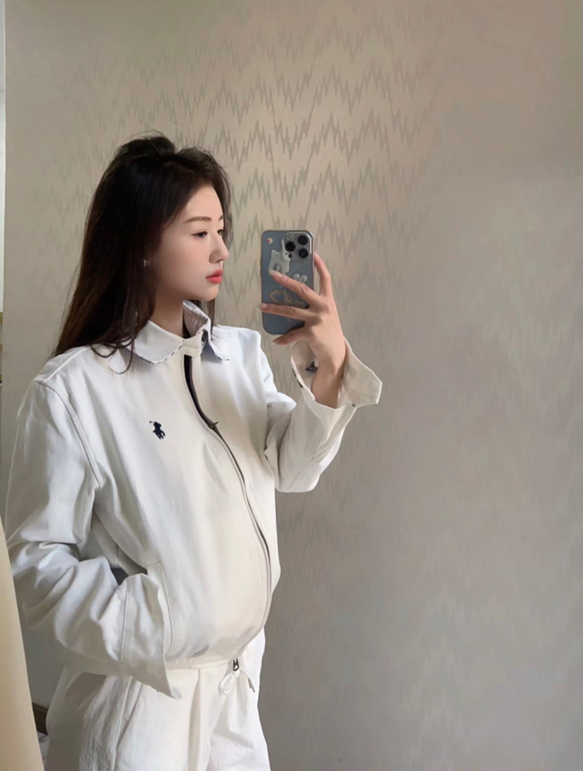 Polo JKT - White