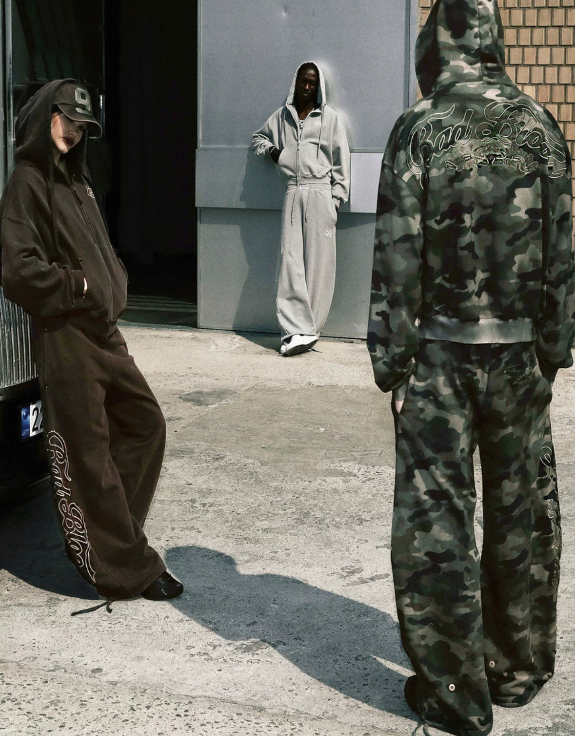 Badblood Mystic Capsule 2 Way Curved Jogger Trousers - 迷彩