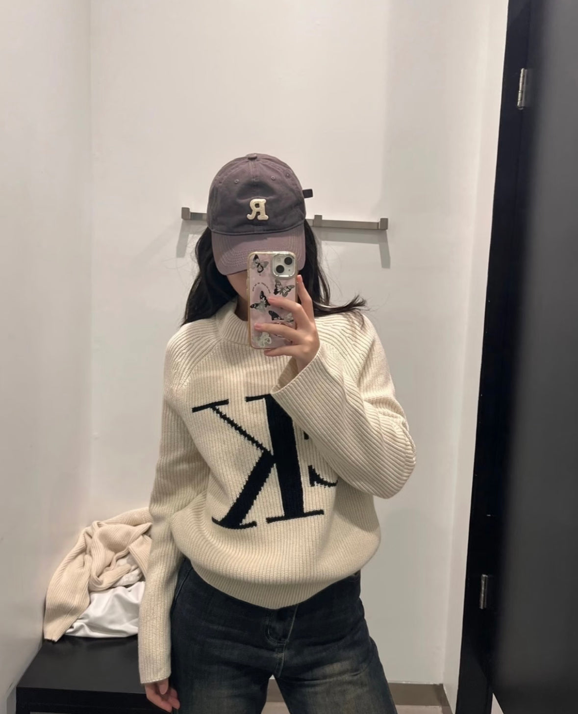 SWEATER CALVIN KLEIN JEANS CK RAGLAN SWEATER