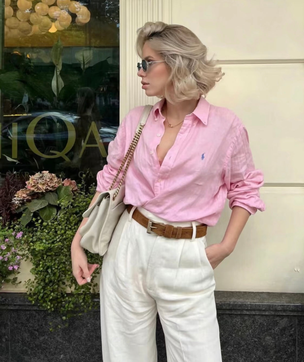 Polo Classic Fit Linen Shirt