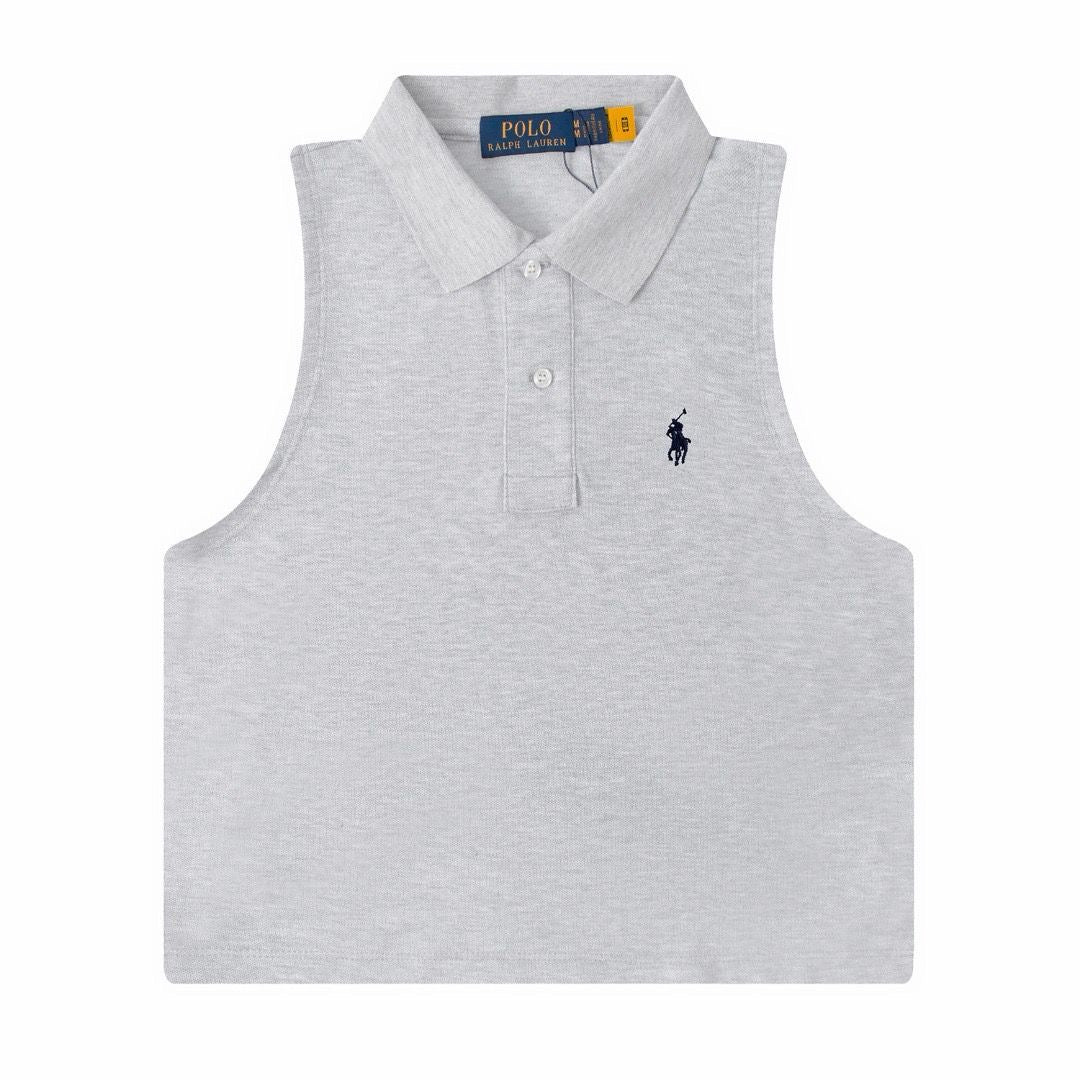 Polo Women's Sleeveless Cotton Polo Shirt