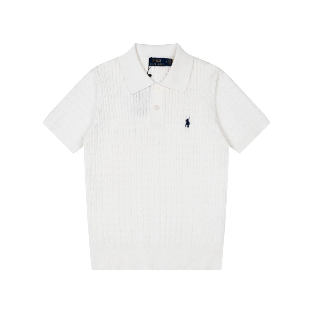 Polo Sweater(polo領細麻花)