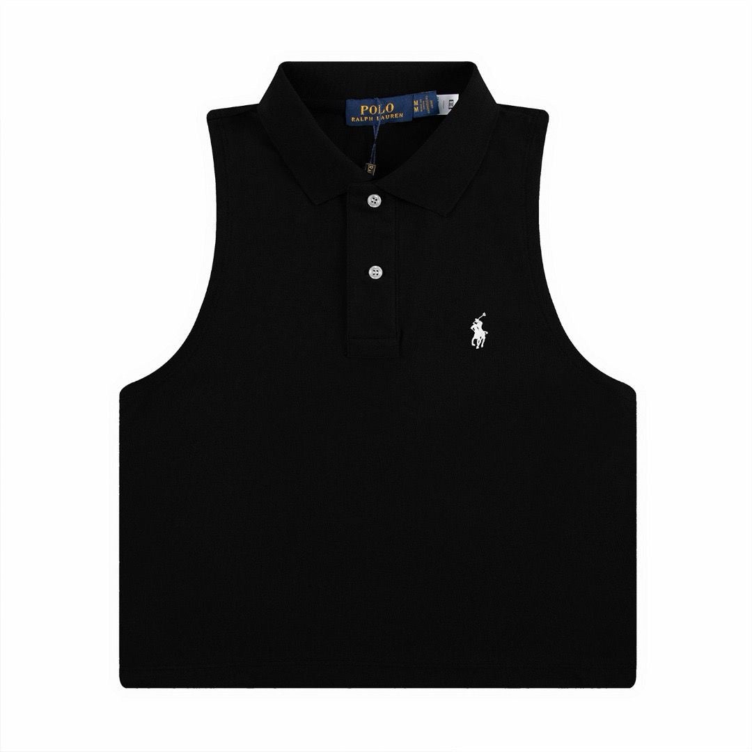 Polo Women's Sleeveless Cotton Polo Shirt