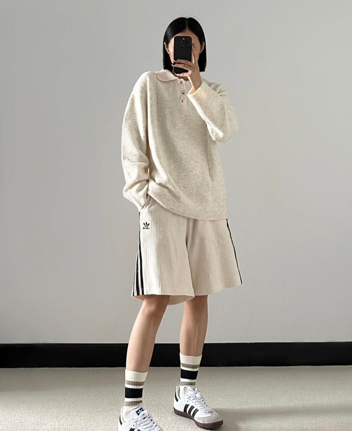 Adidas Bermuda shorts - Begie