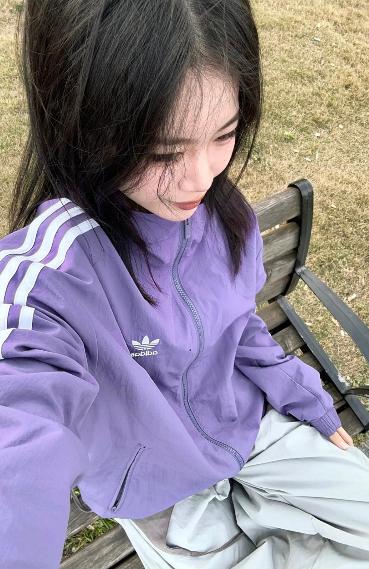 Adidas Lavender jkt