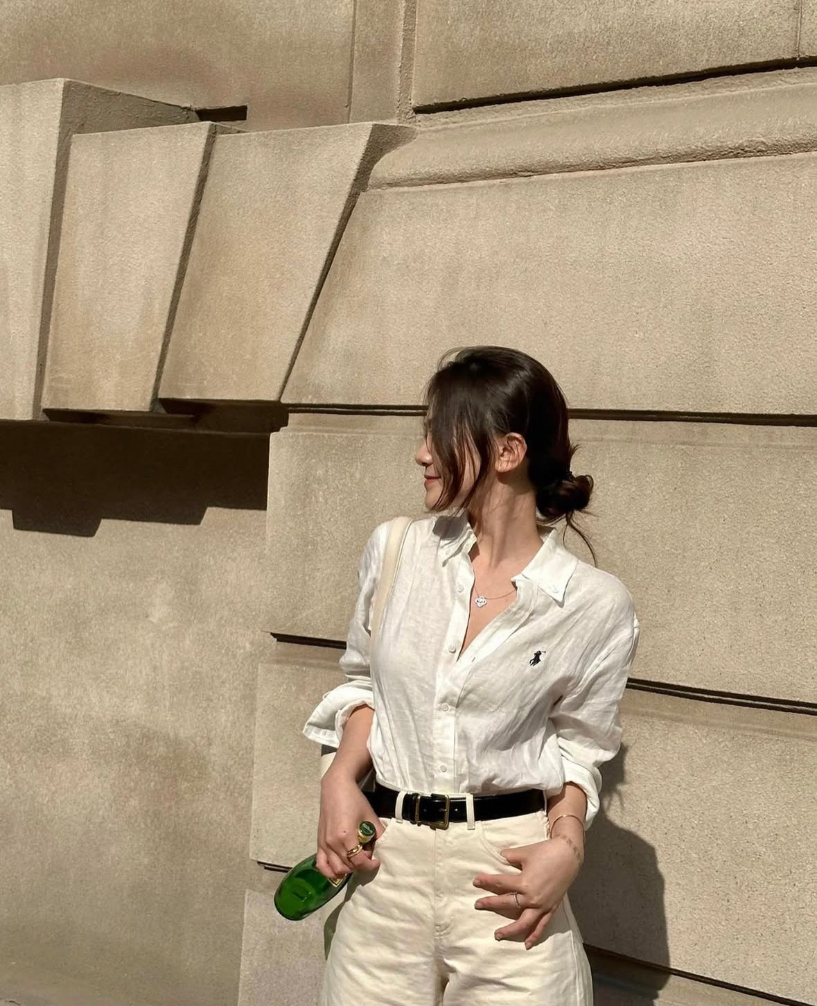 Polo Classic Fit Linen Shirt