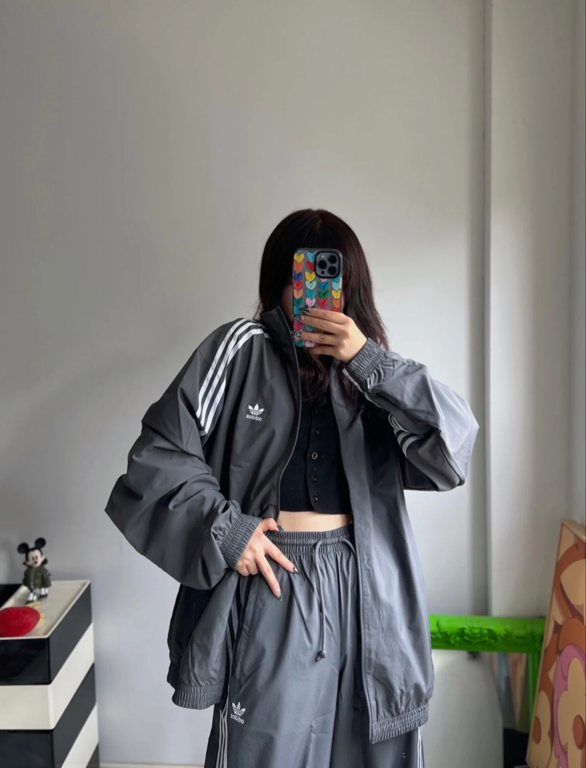 Adidas Jacket-Grey