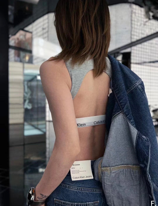 Calvin Klein Underwear Modern Cotton Open Back Bralette