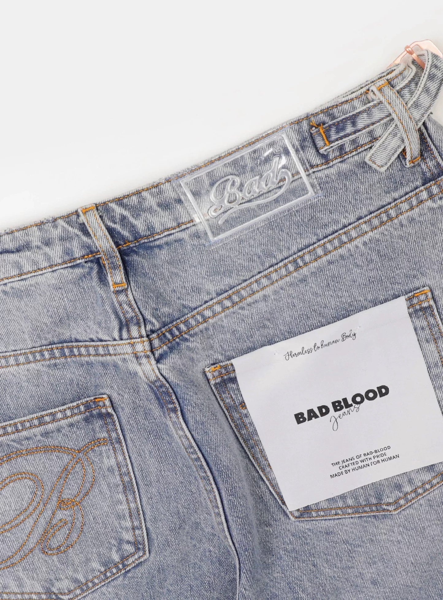 BADBLOOD CHARLIE BARREL JEANS