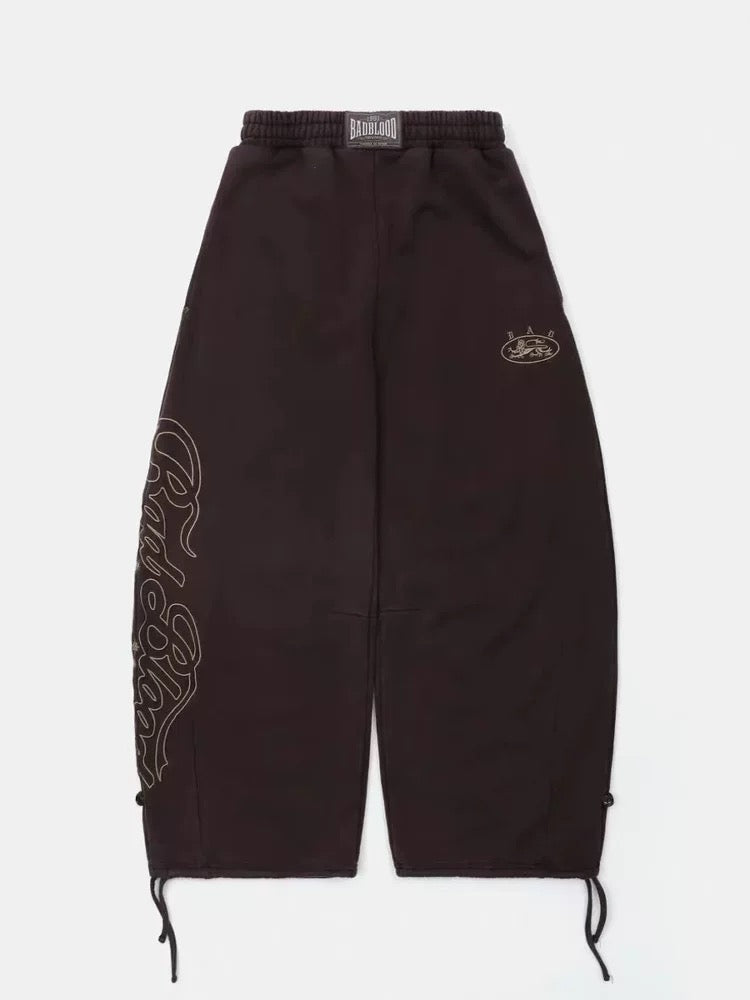 Badblood Mystic Capsule 2 Way Curved Jogger Trousers - Brown