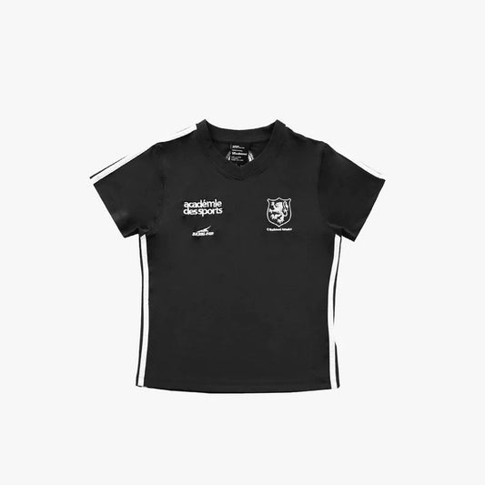 BADBLOOD [at-tee23-013] ADS Vintage V Neck Short Sleeve Slim Fit   (Top )