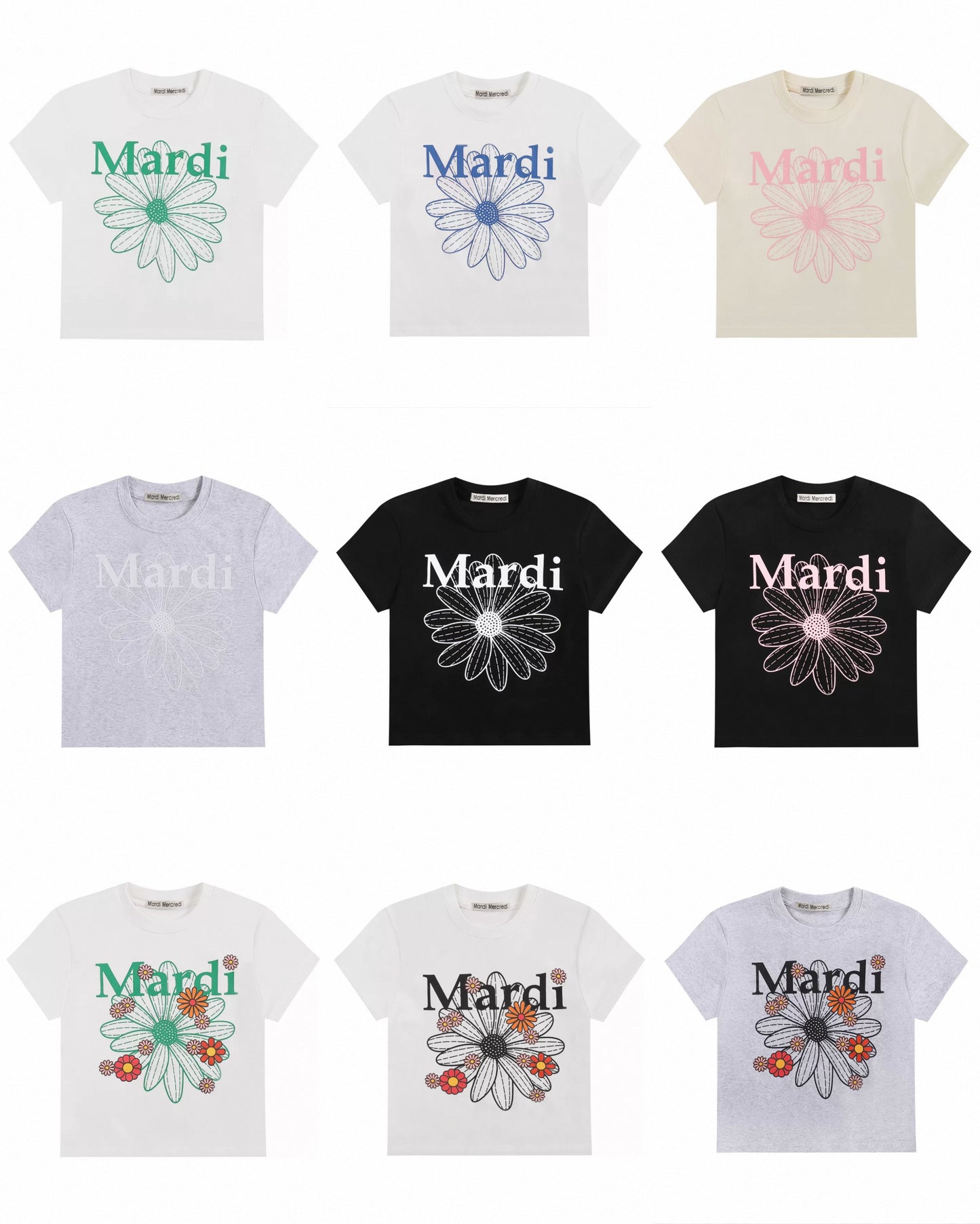 Mardi Tee 短款