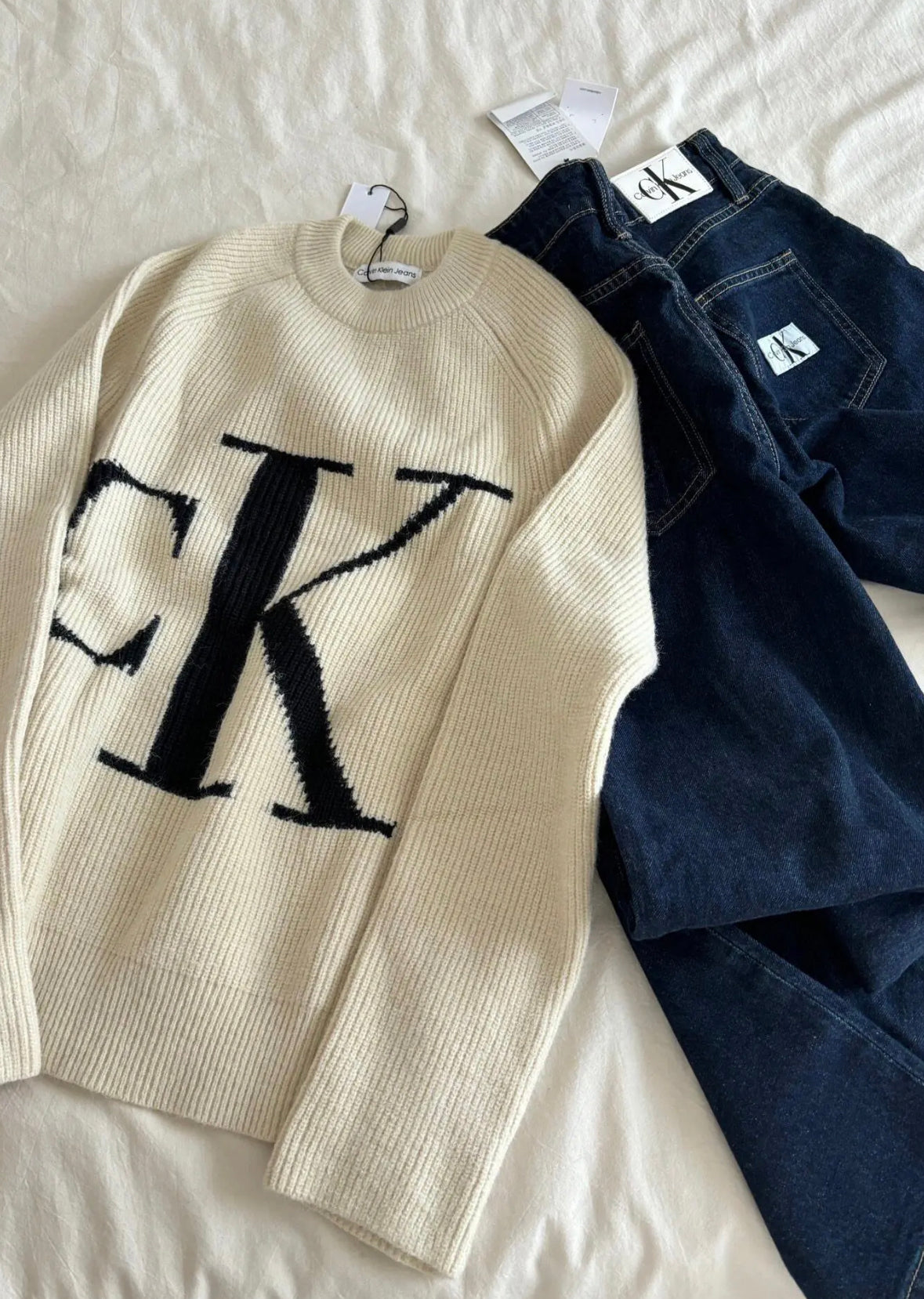SWEATER CALVIN KLEIN JEANS CK RAGLAN SWEATER
