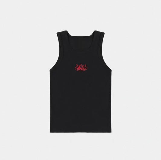 Badblood Mystic Tank Slim Fit - Red