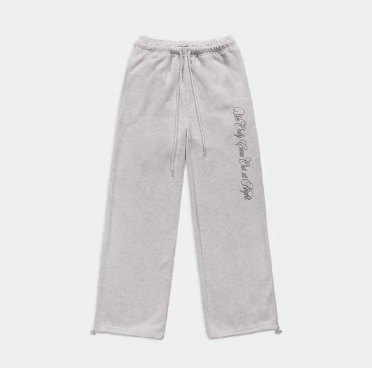 Bad blood Pure Lace Trim Jogger-Grey