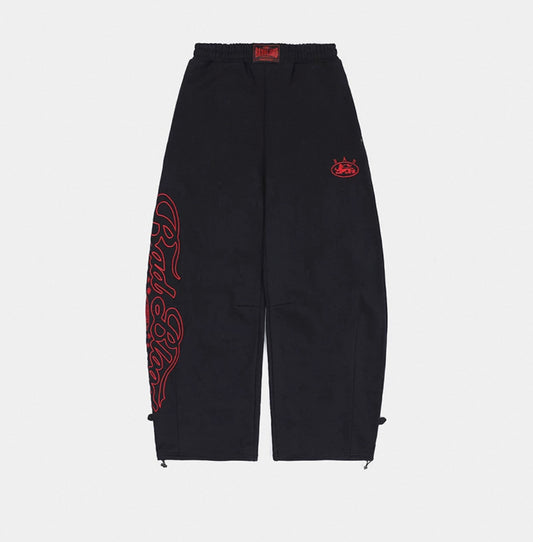 Badblood Mystic Capsule 2 Way Curved Jogger Trousers - Black