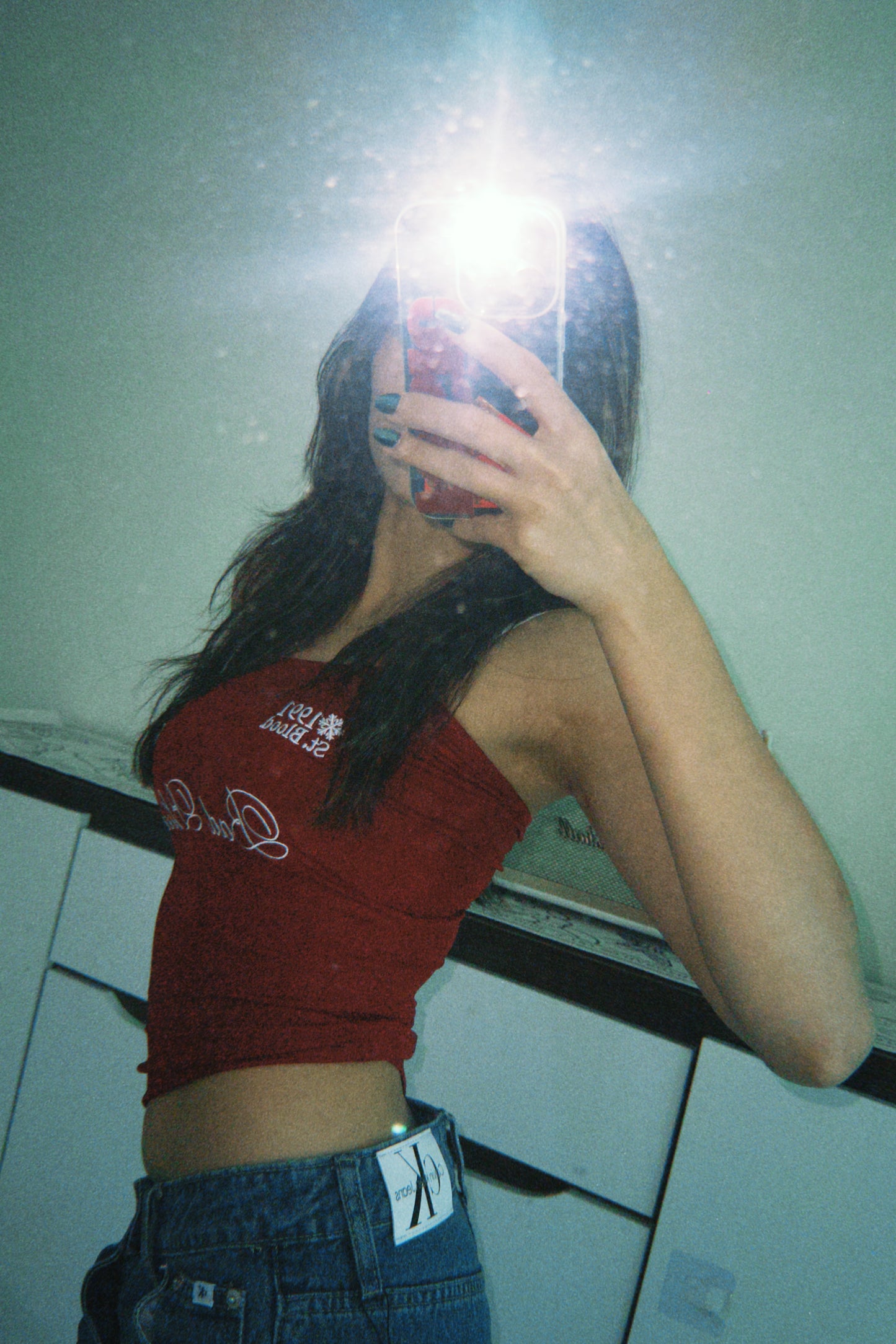 Badblood [w-tnk25-019] Classic Logo Tube Top