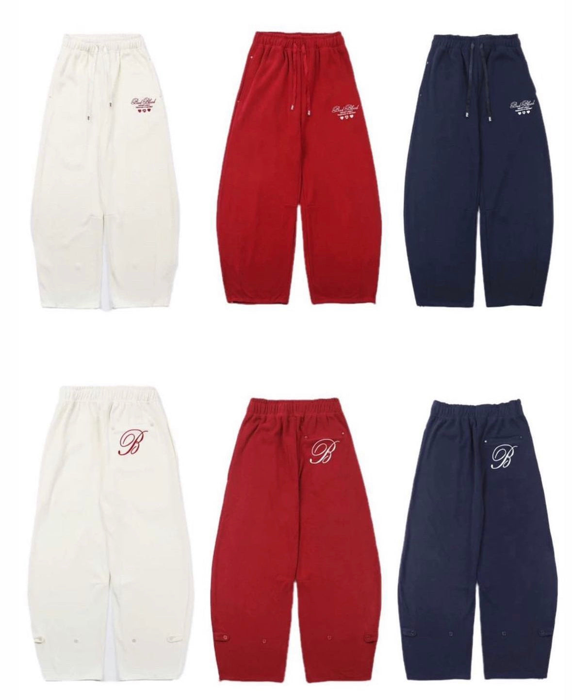 Classic Logo 2 Way Curved Jogger Trousers