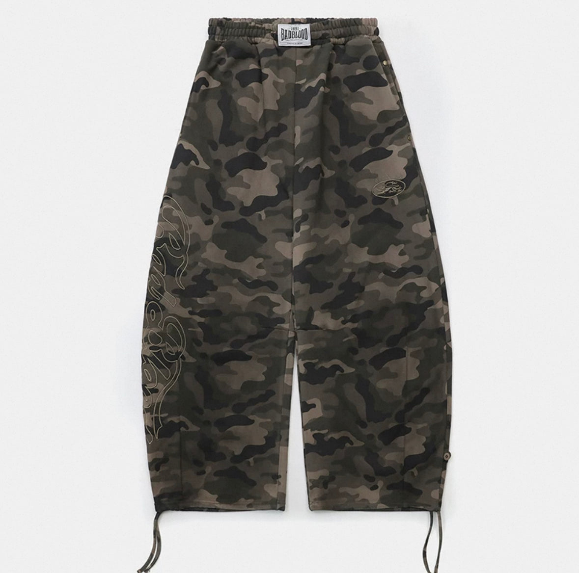 Badblood Mystic Capsule 2 Way Curved Jogger Trousers - 迷彩