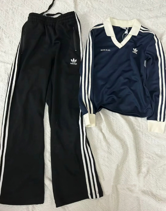 ADIDAS X SPORTY & RICH LONG SLEEVE SOCCER JERSEY