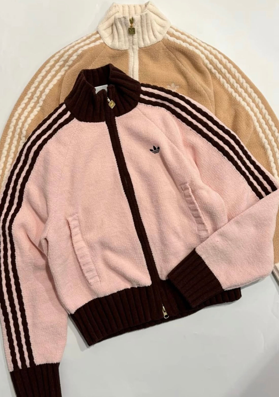 ADIDAS ORIGINALS KNIT TRACK TOP JACKET