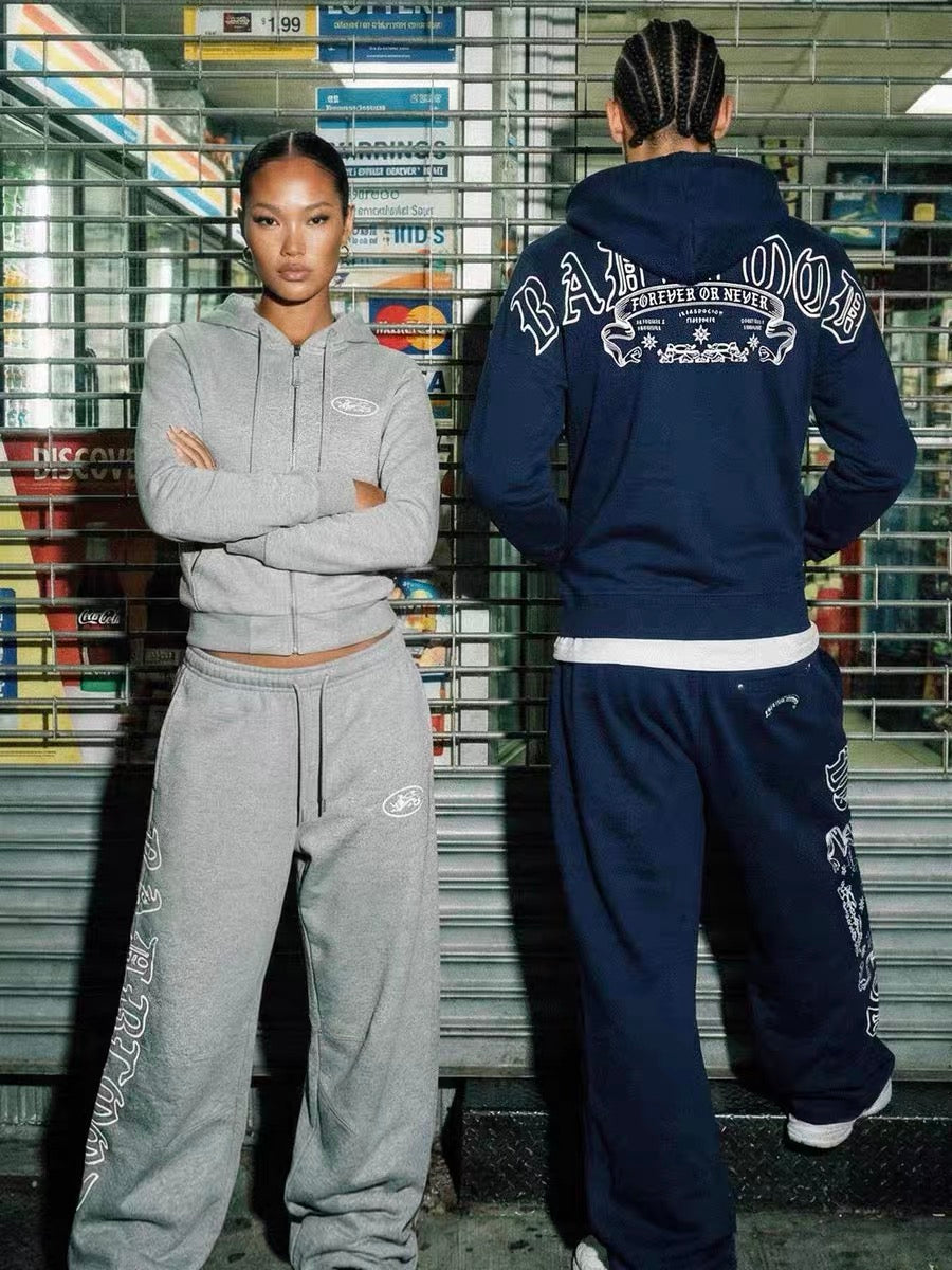 Bad blood Corteiz Alcatraz Wide Leg Sweatpants