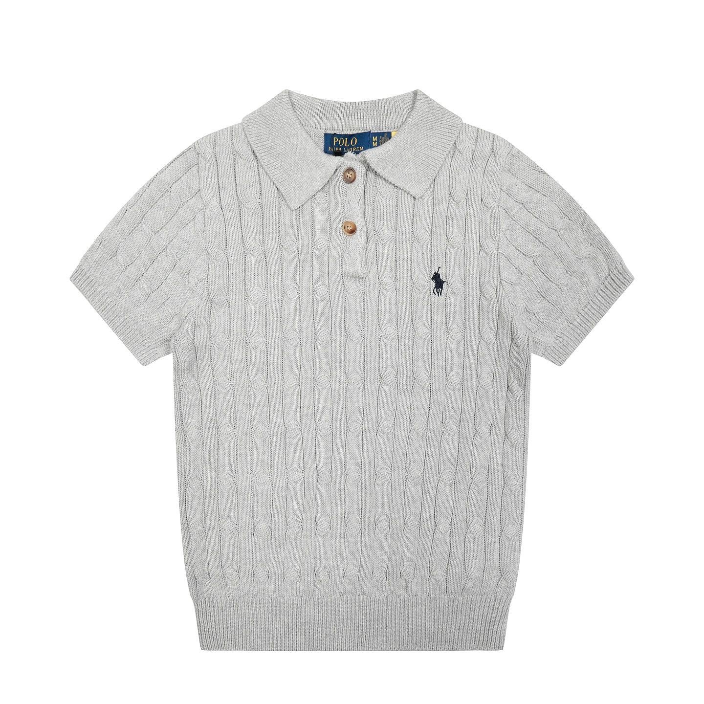 Polo Sweater(polo領大麻花)