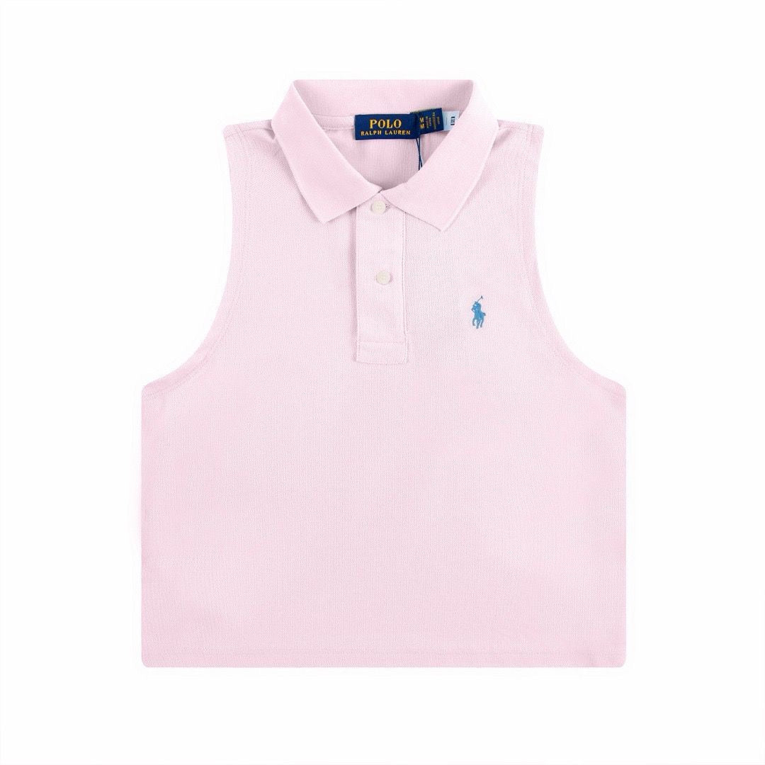 Polo Women's Sleeveless Cotton Polo Shirt