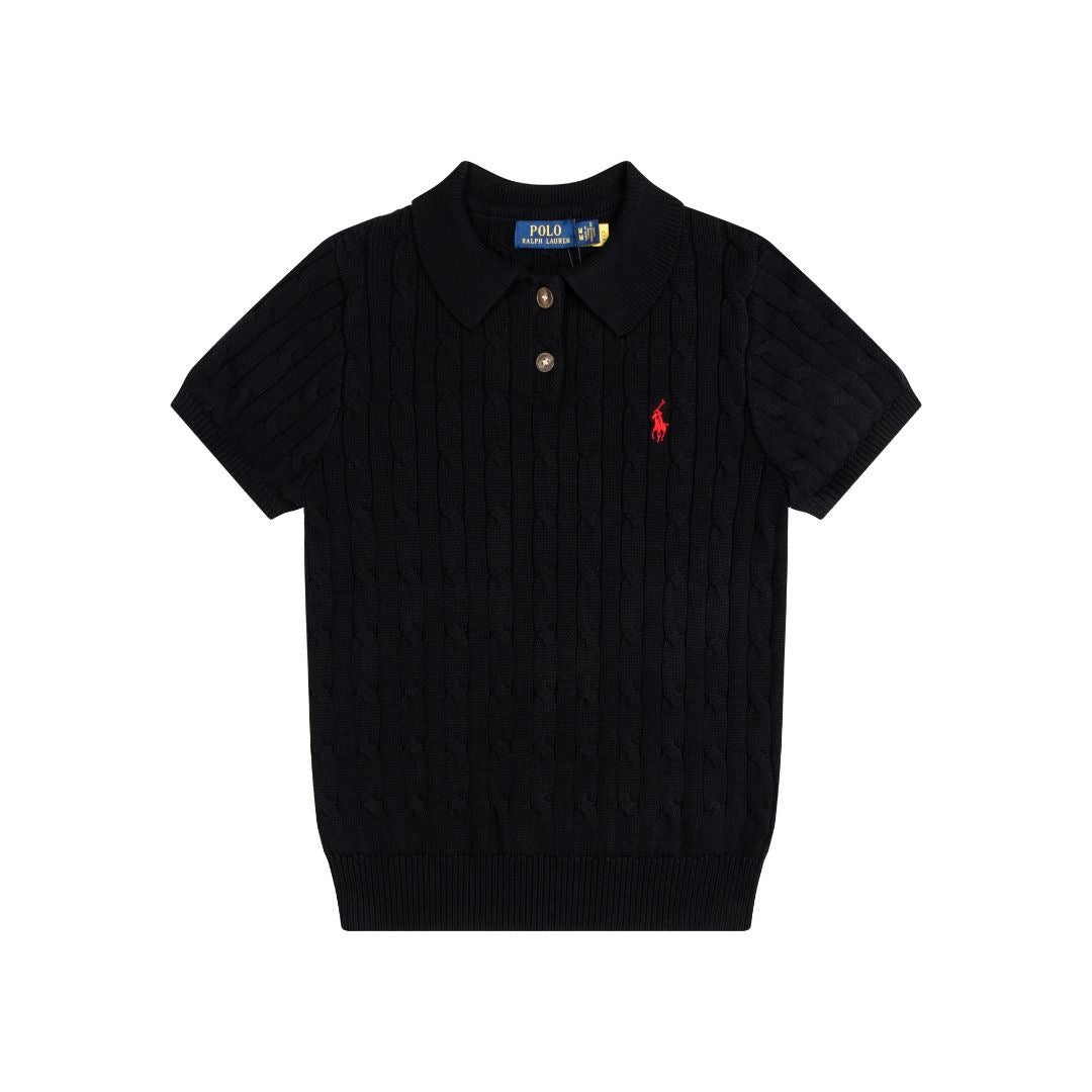Polo Sweater(polo領大麻花)