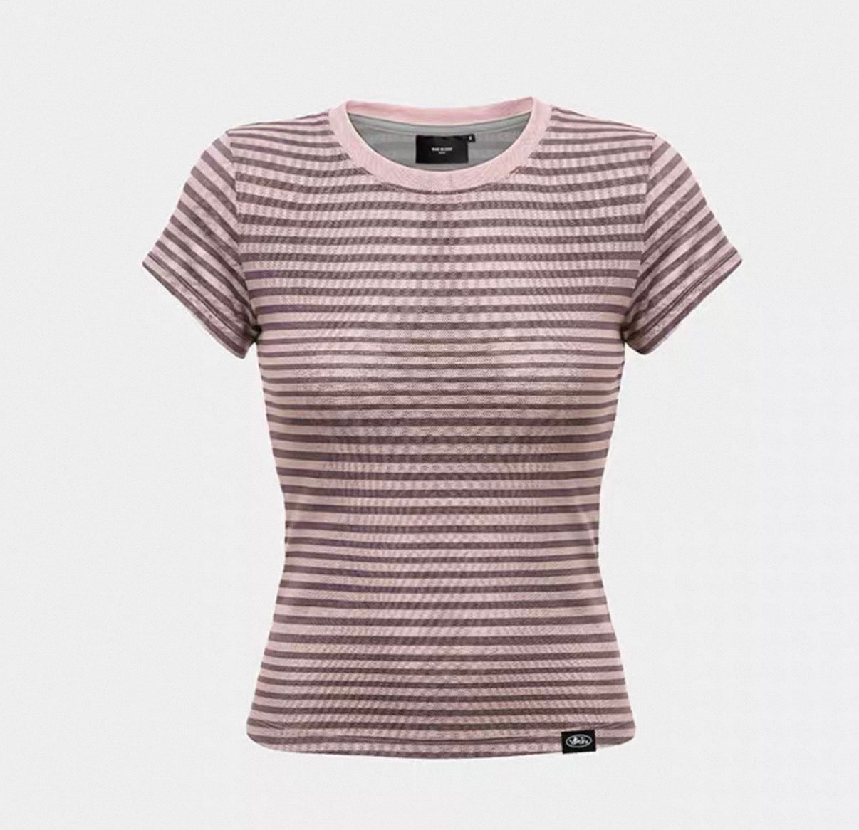 Bad blood Stripe Slim Fit Short Sleeve T-Shirt