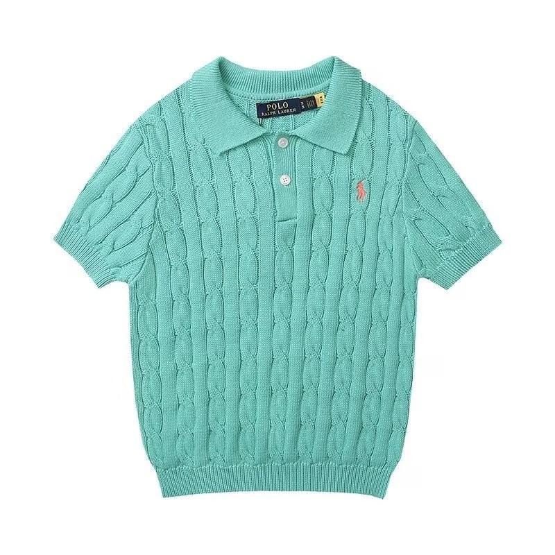 Polo Sweater(polo領大麻花)