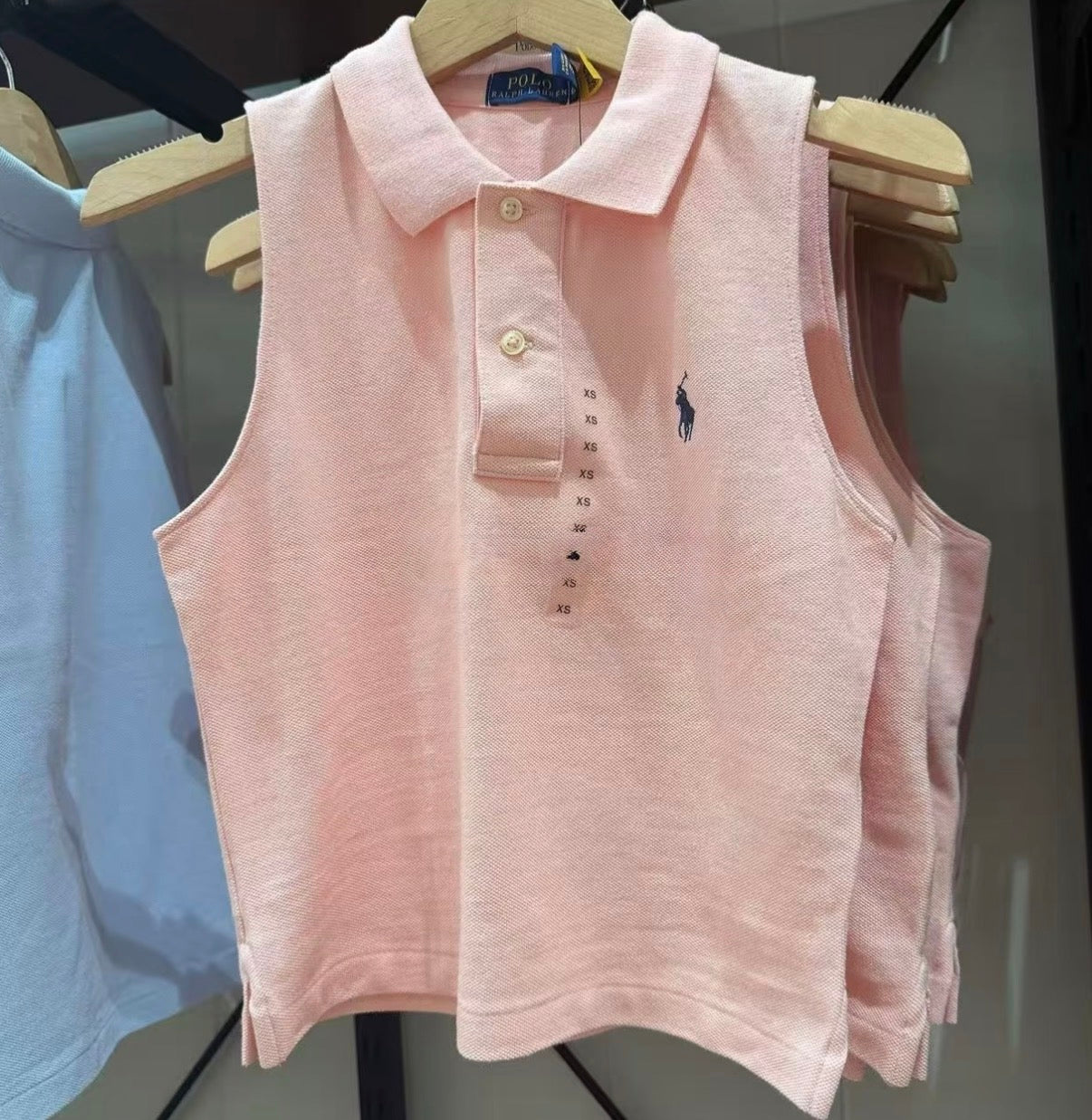 Polo Women's Sleeveless Cotton Polo Shirt