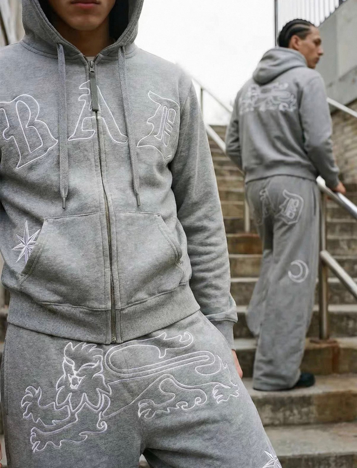 Bad blood Corteiz BAD Star Zip Up Hoodie