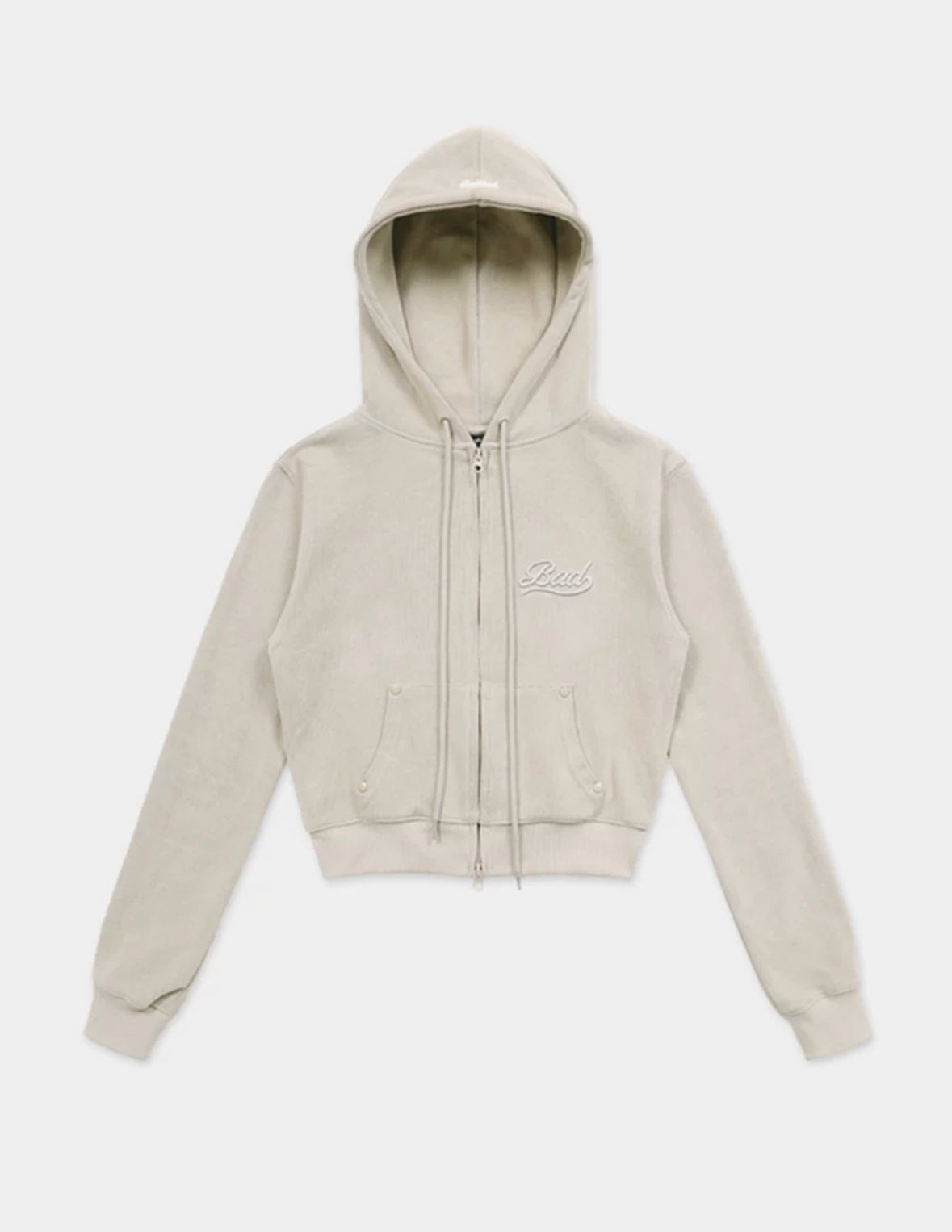 [w-hde24-007] Beyond Soft Hooded Zip-Up-Tan