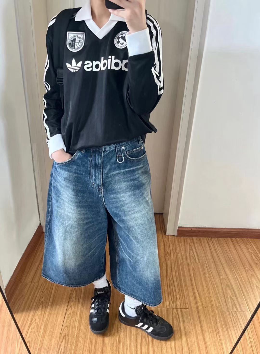 Adidas Adicolor Pique Football Longsleeve Jersey / ORIGINALS