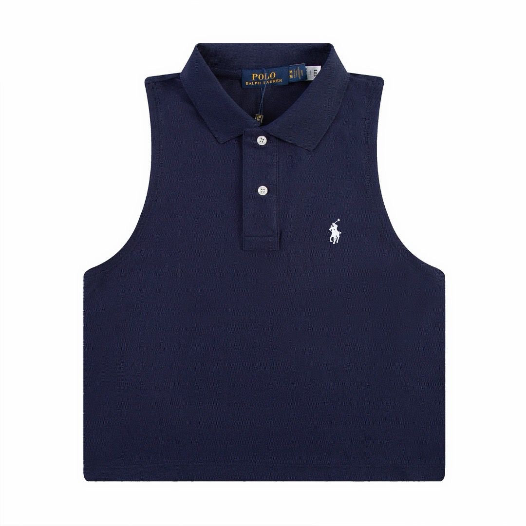 Polo Women's Sleeveless Cotton Polo Shirt