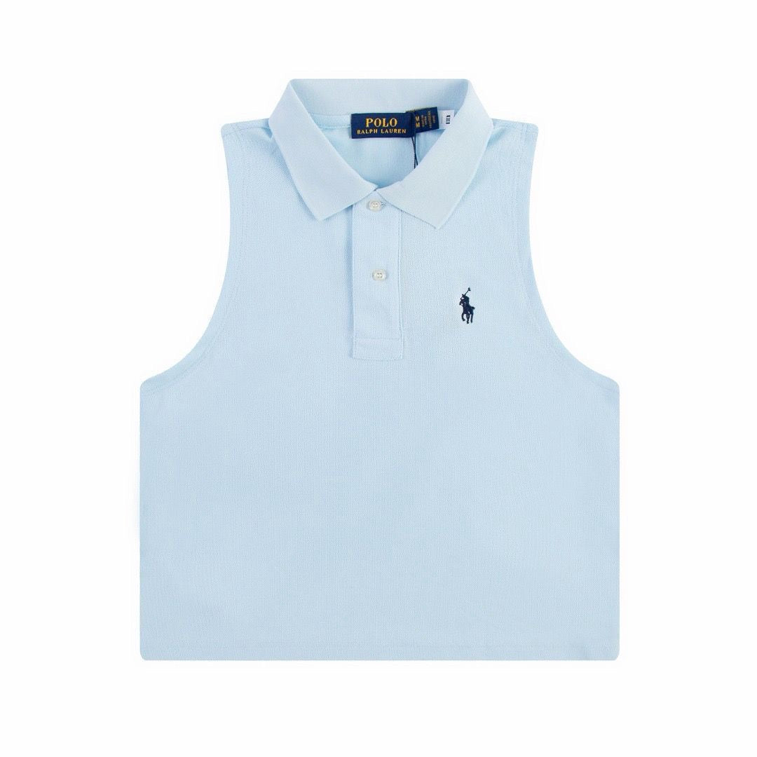 Polo Women's Sleeveless Cotton Polo Shirt
