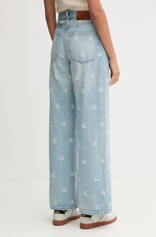 Calvin Klein Jeans
THE WIDE LEG CK DISTRESSED INDIG