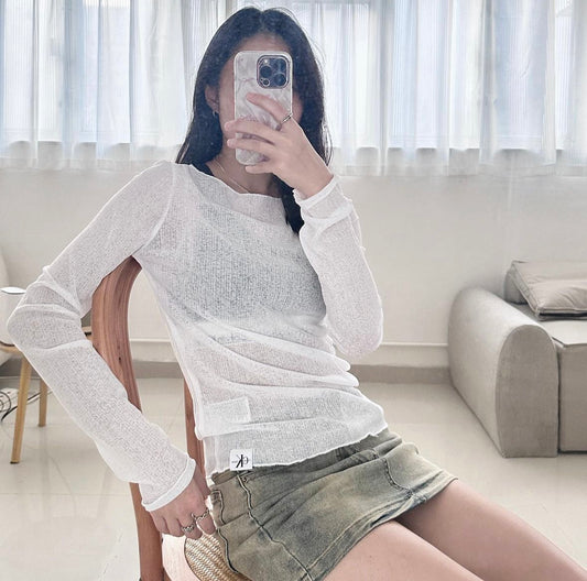 CK long sleeve top