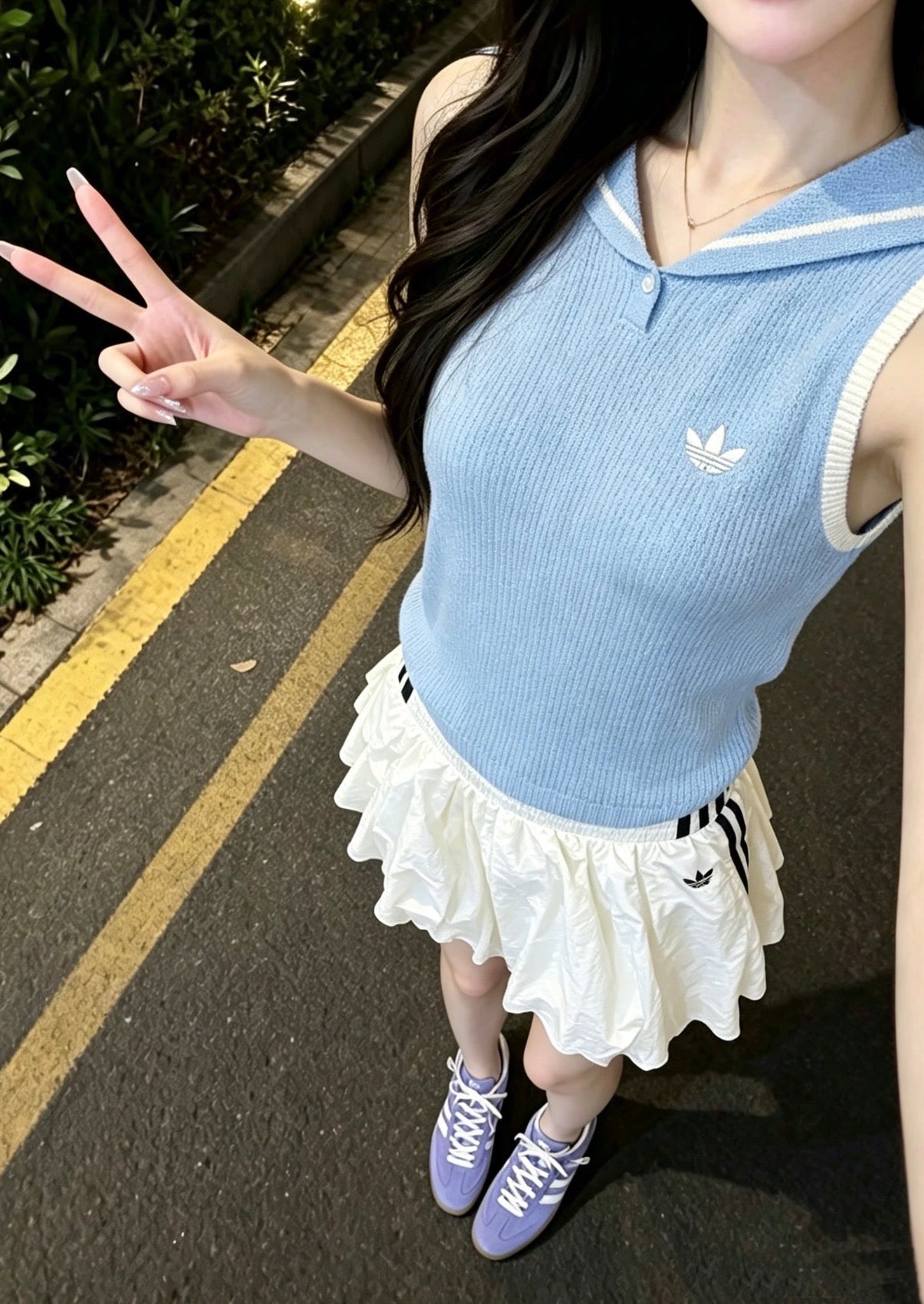 Adidas Originals RESORT S SAILOR KNIT VEST