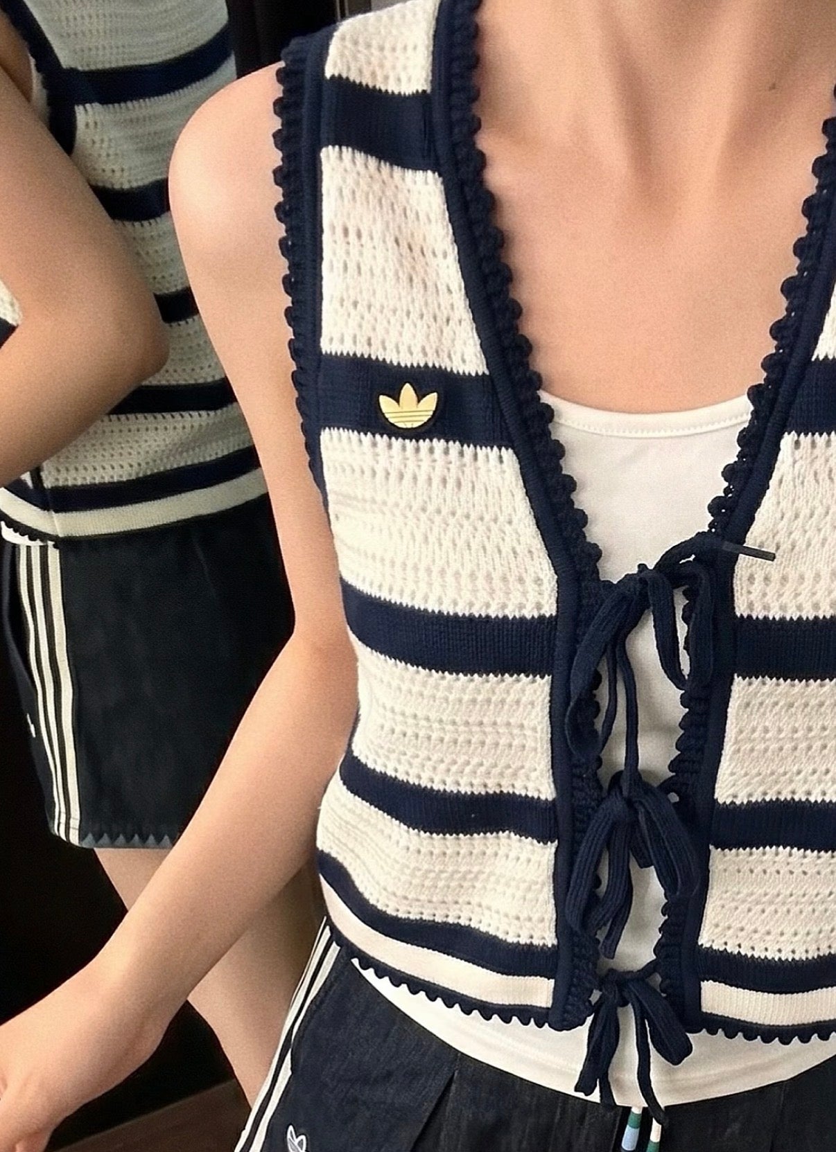 Adidas Originals RESORT S CROCHET TANK TOP