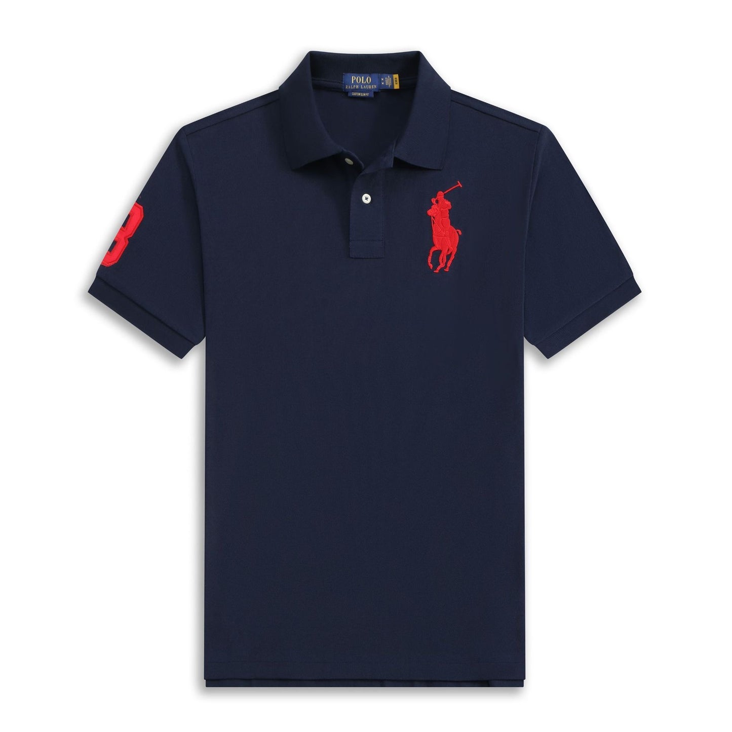 Polo Ralph Lauren Classic Fit Big Pony Number 3 Short-Sleeve Polo Shirt