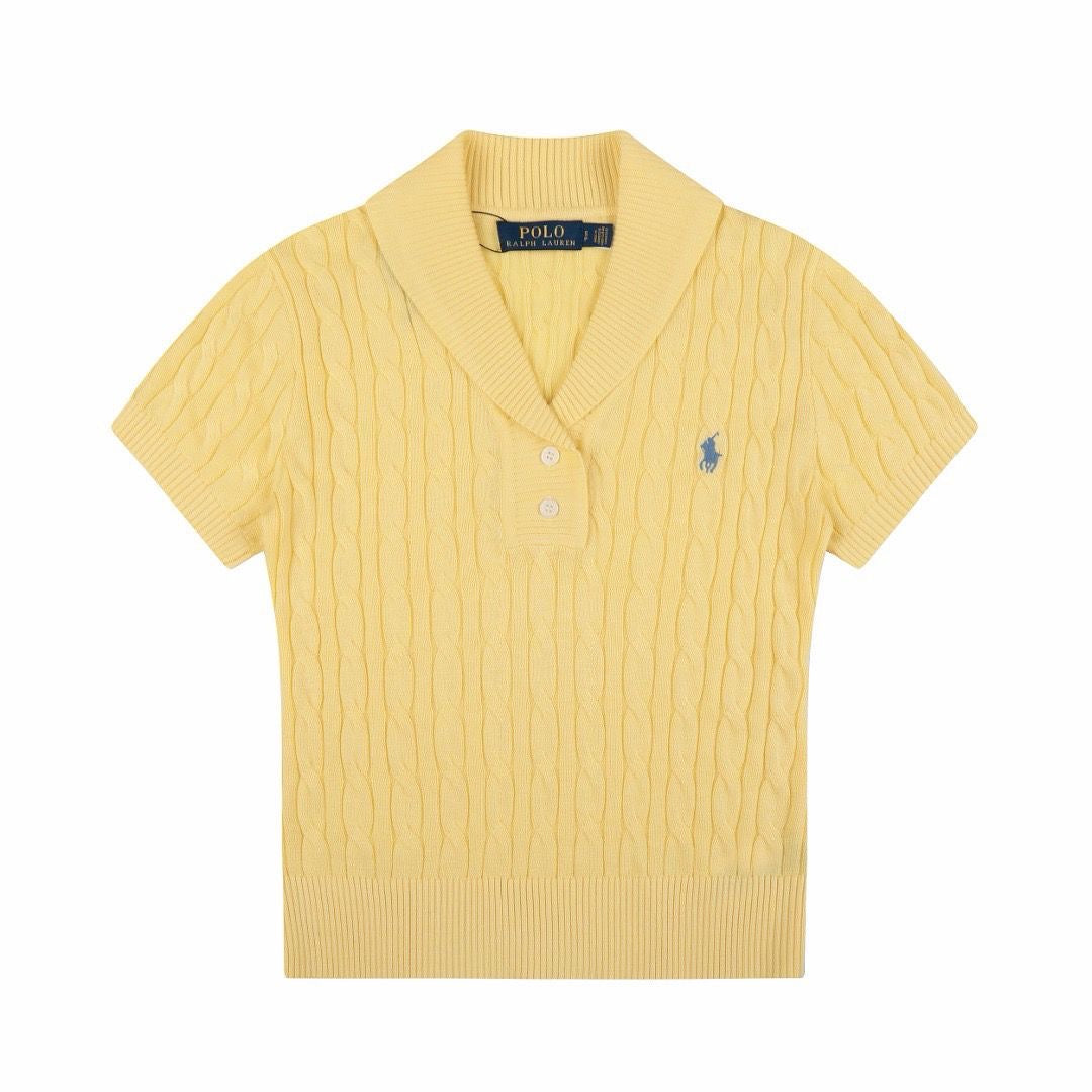 Polo Short-Sleeve Johnny Collar Polo Sweater