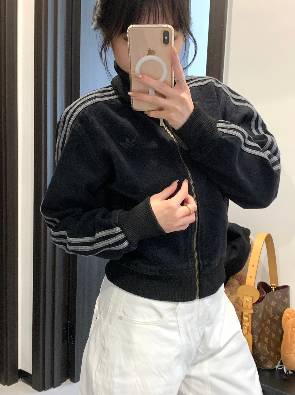 Adidas Originals Adicolor Denim Firebird Track Top