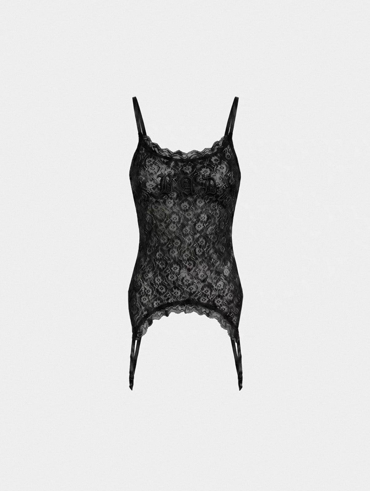 Bad blood Lace Garter Detail Cami Top